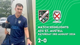 🎥 Match Highlights  Willand Rovers v AFC St Austell  Emirates FA Cup  Saturday 3rd August [upl. by Gebelein]