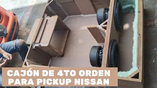 Cajón de 4to orden para pickup Nissan [upl. by Roze827]