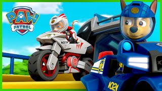 Les épisodes de sauvetage de la Moto Patrouille de la PatPatrouille et plus encore  PAW Patrol [upl. by Crescint]