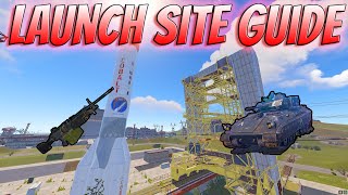 THE ULTIMATE LAUNCH SITE GUIDE RUST 2023 Every Broken Unknown Spot [upl. by Sig]