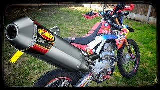 Honda CRF250L  FMF Q4 Exhaust Fitment [upl. by Rhu755]