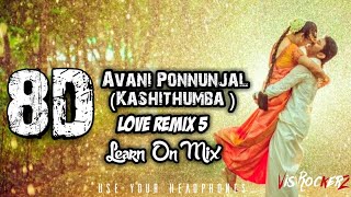 Avani Ponnunjal Mashup Cover  8D SURROUNDED  Kashithumba Kavai Love Remix 5  Lean On Mix [upl. by Douglas412]