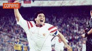 Uncovering Maradonas Forgotten Year at Sevilla [upl. by Elleon]