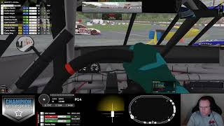 Late Model Stock iRacing at Lanier [upl. by Amliw]