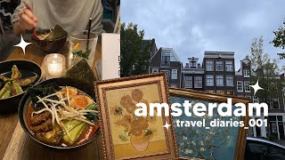 🦀 museums tulipes amp tattoos ✦ amsterdam vlog [upl. by Neeleuqcaj43]