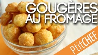 Recette de gougère au fromage inratable  Ptitchefcom [upl. by Ernaline21]