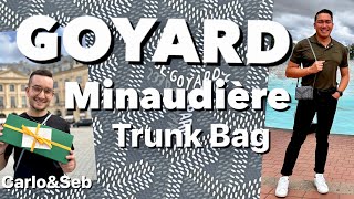 Discover the Hidden Beauty of the Goyard Minaudière Trunk Bag Unboxing  CarloampSeb [upl. by Ursas]