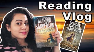 Words of Radiance amp Oathbringer  Reading Vlog SPOILER FREE [upl. by Itsuj]