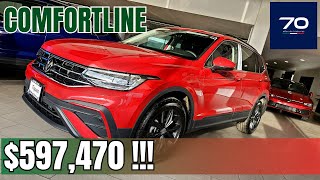 NUEVO TIGUAN COMFORTLINE 2024 shorts [upl. by Gnuh639]