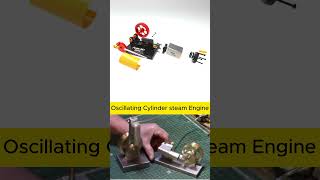 Oscillating cylinder steam Engine cad solidworks fusion360 mechanical mechanism engineering [upl. by Aer]