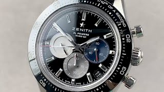 Zenith Chronomaster Sport 033100360021C822 Zenith Watch Review [upl. by Uokes]