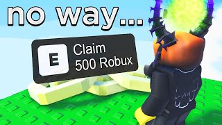 I Tested FREE ROBUX Myths in Roblox [upl. by Willabella952]