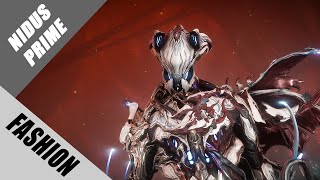 Warframe  Fashion Frame  Nidus Prime  Twisted Terror [upl. by Galvan]