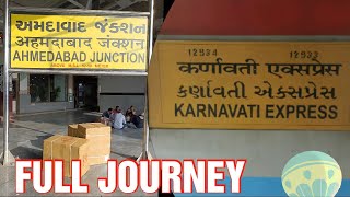 Ahemdabad To Mumbai Central  FULL JOURNEY  12934 Karnavati Express  Indian railways [upl. by Asecnarf951]