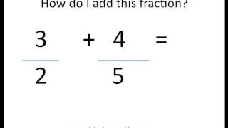 How to add fractions [upl. by Waldack409]