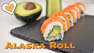 Alaska Roll  Sushi selber machen [upl. by Hollander]