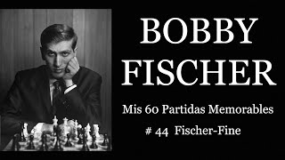 Bobby Fischer  Mis 60 partidas memorables  44 Electroshock [upl. by Marks918]