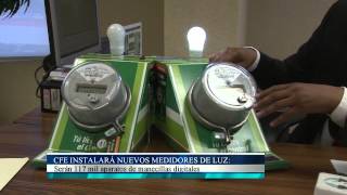 CFE instalará nuevos medidores de luz [upl. by Longfellow829]