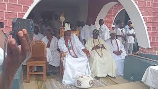 Full Names  Ooni of Ife Steps Out With His Beautiful Queens at New Born Prince Naming Ceremony [upl. by Eiser134]