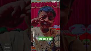 Mr sharoon mr Aryan vlogs  are back we are back to create vlogs for you [upl. by Airliah]