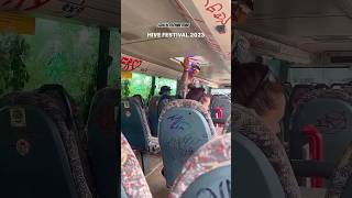 Entering Hive Festival from a bus 😱😎 hive techno shorts [upl. by Virendra]