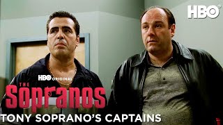 Tony Sopranos Family Captains  The Sopranos  HBO [upl. by Nefen]