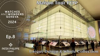 4KPatek Philippe Maison POV Tour Public stay outside pride of the King  Watches and Wonders 2024 [upl. by Ayrolg]