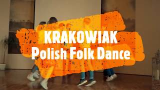 KRAKOWIAK Polish Folk Dance [upl. by Rimaa]