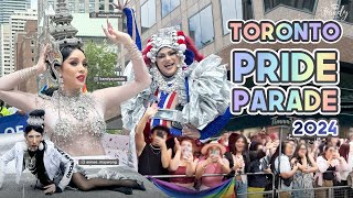 เดินขบวน TORONTO PRIDE PARADE 2024 l Kandy Zyanide x Drag Race Thailand [upl. by Blaze]