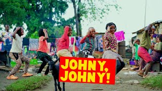 Masaka Kids Africana Dancing Johny Johny Yes Papa By Prince Africa Mr Masaka 4K [upl. by Paderna]