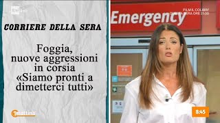 Aggressione a medici e infermieri  Unomattina 11092024 [upl. by Islek811]