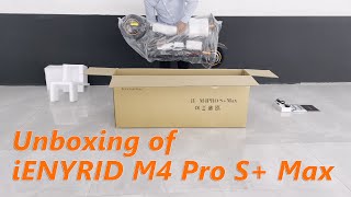 Unboxing and Assembly Process of iENYRID M4 Pro S Max 800W Electric Scooter [upl. by Celestyn]