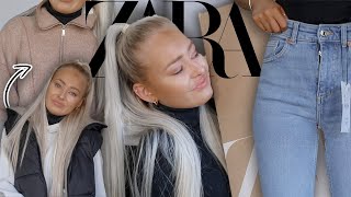 HUGE WINTER ZARA try on HAUL NEW IN DEC 2020 [upl. by Asoj439]