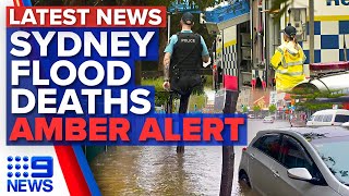 Two bodies found after Sydney floods Evacuation order for Manly Dam  9 News Australia [upl. by Mylan279]