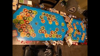 Settlers of Catan Massive Multiple Expansion Board [upl. by Iaht]