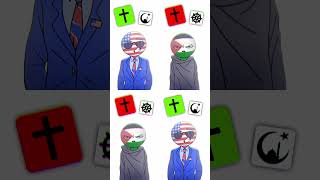 SELECTION OF RELIGION 🙏 countryhumans [upl. by Enomes]