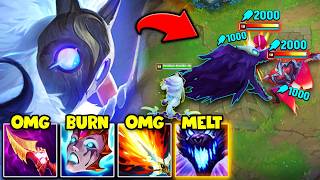 Kindred but I build AP and my Wolf melts you in seconds THIS ACTUALLY WORKS [upl. by Hemphill]