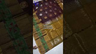 latest uppada pattu sarees buy chandrababunaidu garu uppadasarees latestsarees trendingsarees [upl. by Ettenaj]