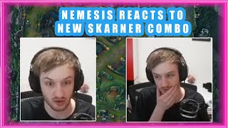 Nemesis Reacts to NEW SKARNER COMBO 👀 [upl. by Arreic547]