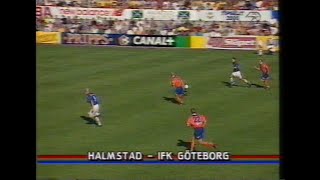 Halmstads BK  IFK Göteborg 60 Allsvenskan 1997 [upl. by Essilevi96]