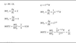 How to Solve for the MRTS Five Examples [upl. by Salocin]