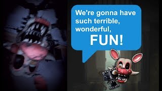 ALL Mangle Voicelines  FNaF AR Special Delivery [upl. by Enidaj]