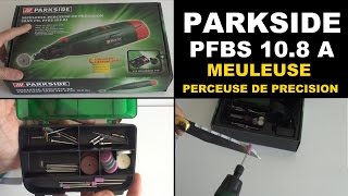 parkside pfbs 108 a1 meuleuseperceuse de précision lidl cordless multigrinder Multitool [upl. by Bauske]