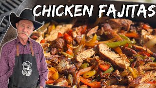 Be a Grill Master SIZZLING Chicken Fajitas [upl. by Omissam]