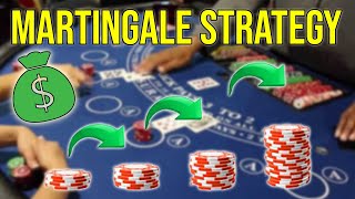 Blackjack Martingale Strategy Most Profitable System [upl. by Nesila]