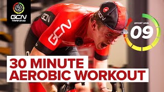 30 Minute Sprint and Threshold HIIT Indoor Cycling Cardio Workout  Get Fit Fast [upl. by Seif]