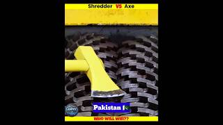 Ind 🇮🇳 vs Pak🇵🇰😡 axe 🪓 vs hydraulic press 🤯shorts whatif uniqueexperiment मजेदार [upl. by Nilhtac896]