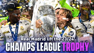 Real Madrid lift their 15th European trophy  UCL Today  CBS Sports Golazo [upl. by Shea555]