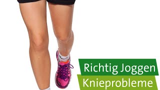 Joggen für Anfänger – Knieprobleme [upl. by Ryun822]