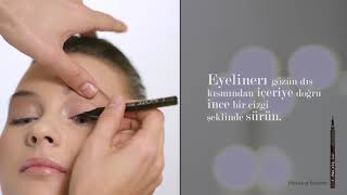 Rıfat Yüzüak  NOTE Ürünleri ile Eyeliner Uygulaması [upl. by Mcnally707]